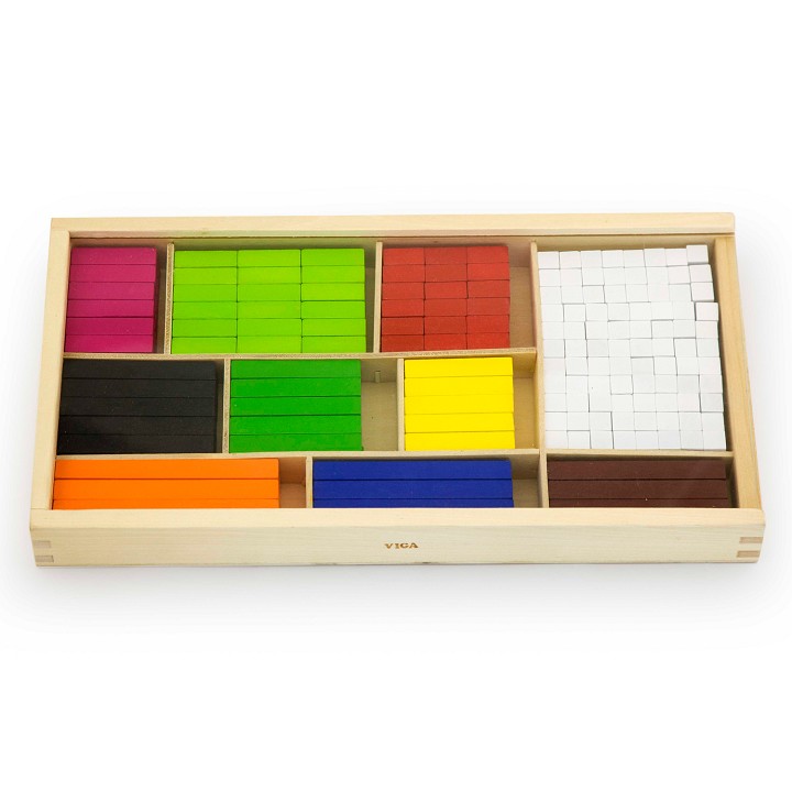Viga Toys® Wooden Math Blocks Set